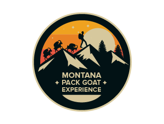 Montana Pack Goat Experience  logo design by czars