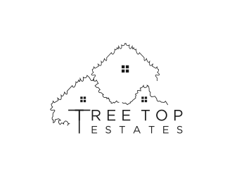 Tree Top Estates logo design by wisang_geni