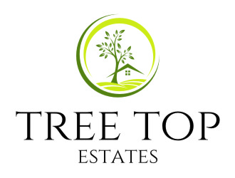 Tree Top Estates logo design by jetzu