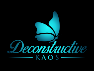 Deconstructive kaos logo design by cahyobragas