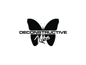 Deconstructive kaos logo design by ArRizqu