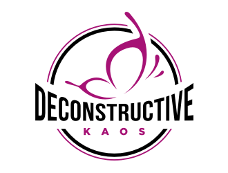 Deconstructive kaos logo design by GemahRipah
