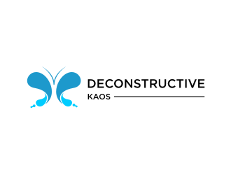 Deconstructive kaos logo design by Garmos