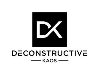Deconstructive kaos logo design by sabyan