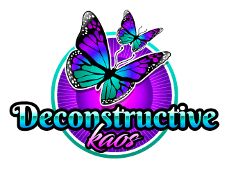 Deconstructive kaos logo design by uttam