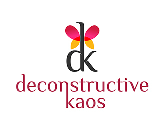 Deconstructive kaos logo design by SteveQ