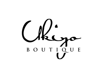 Ukiyo Boutique logo design by GassPoll