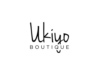Ukiyo Boutique logo design by p0peye