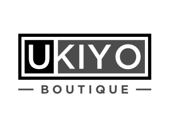 Ukiyo Boutique logo design by Zhafir