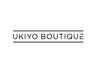 Ukiyo Boutique logo design by GassPoll