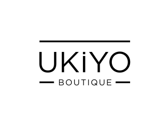 Ukiyo Boutique logo design by GassPoll