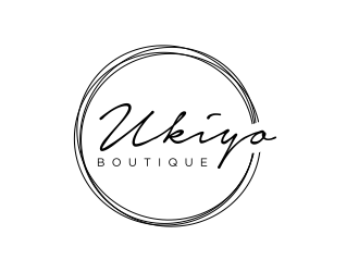 Ukiyo Boutique logo design by GassPoll