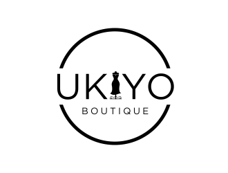 Ukiyo Boutique logo design by GassPoll