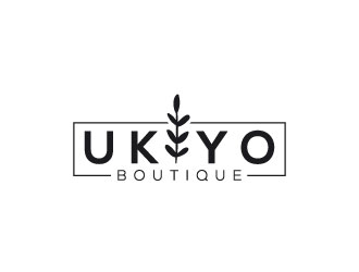 Ukiyo Boutique logo design by aryamaity