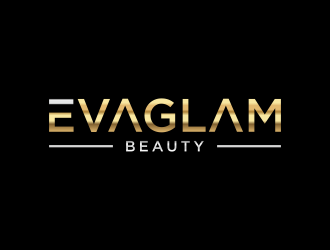 EVAGLAM BEAUTY  logo design by p0peye