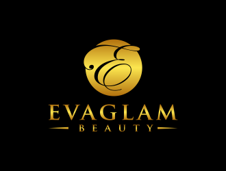 EVAGLAM BEAUTY  logo design by salis17
