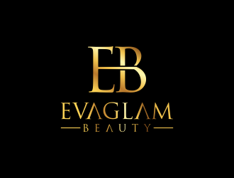 EVAGLAM BEAUTY  logo design by RIANW