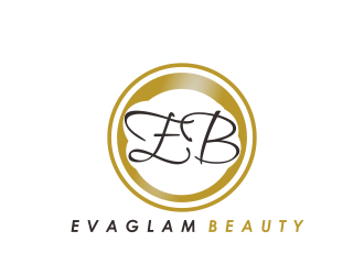 EVAGLAM BEAUTY  logo design by tukang ngopi