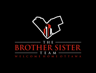 The Brother Sister Team logo design by GassPoll