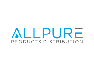 ALLPURE PRODUCTS DISTRIBUTION logo design by GassPoll