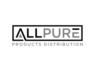 ALLPURE PRODUCTS DISTRIBUTION logo design by p0peye