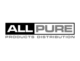 ALLPURE PRODUCTS DISTRIBUTION logo design by p0peye