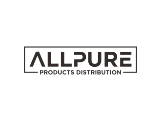 ALLPURE PRODUCTS DISTRIBUTION logo design by josephira