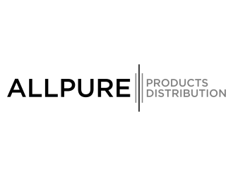ALLPURE PRODUCTS DISTRIBUTION logo design by p0peye