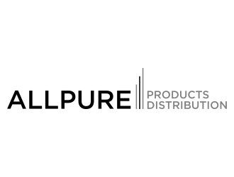 ALLPURE PRODUCTS DISTRIBUTION logo design by p0peye