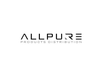 ALLPURE PRODUCTS DISTRIBUTION logo design by valco