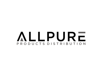 ALLPURE PRODUCTS DISTRIBUTION logo design by asyqh