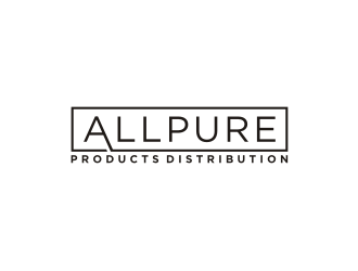 ALLPURE PRODUCTS DISTRIBUTION Logo Design