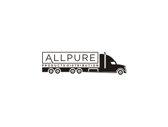 ALLPURE PRODUCTS DISTRIBUTION logo design by bricton