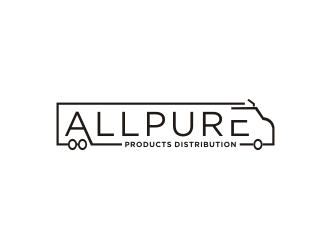 ALLPURE PRODUCTS DISTRIBUTION logo design by bricton