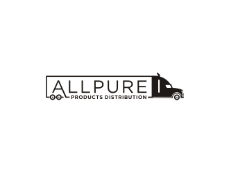 ALLPURE PRODUCTS DISTRIBUTION logo design by bricton