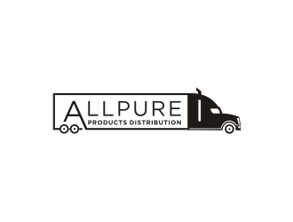 ALLPURE PRODUCTS DISTRIBUTION logo design by bricton