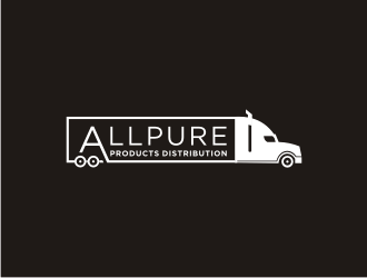 ALLPURE PRODUCTS DISTRIBUTION logo design by bricton