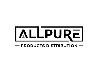 ALLPURE PRODUCTS DISTRIBUTION logo design by GemahRipah