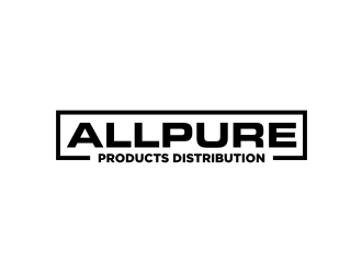 ALLPURE PRODUCTS DISTRIBUTION logo design by GemahRipah