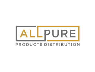 ALLPURE PRODUCTS DISTRIBUTION logo design by asyqh