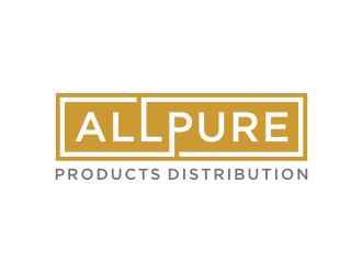 ALLPURE PRODUCTS DISTRIBUTION logo design by asyqh