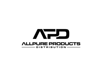 ALLPURE PRODUCTS DISTRIBUTION logo design by RIANW