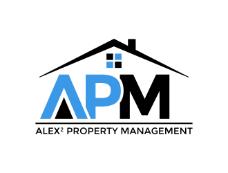 Alex² Property Management logo design by graphicstar