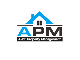 Alex² Property Management logo design by YONK