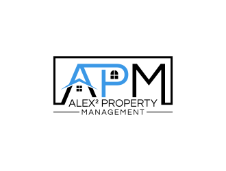 Alex² Property Management logo design by graphicstar