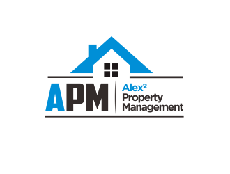 Alex² Property Management logo design by YONK
