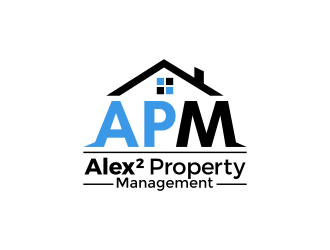 Alex² Property Management logo design by graphicstar