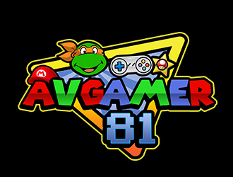 AVGAMER81 logo design by PrimalGraphics