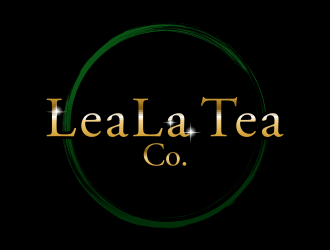 LeaLa Tea Co. logo design by ingepro