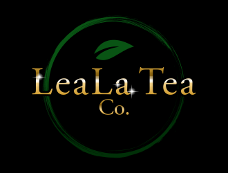LeaLa Tea Co. logo design by ingepro